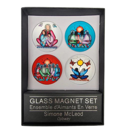 Simone McLeod Large Glass Magnet Set