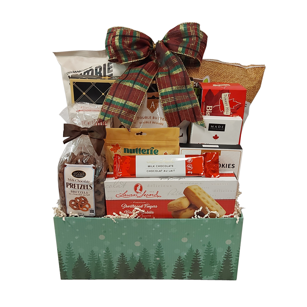 Festive Gnome Gift Basket