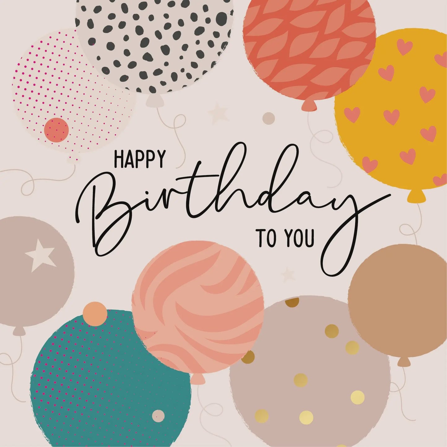 Happy birthday to you - Balloons