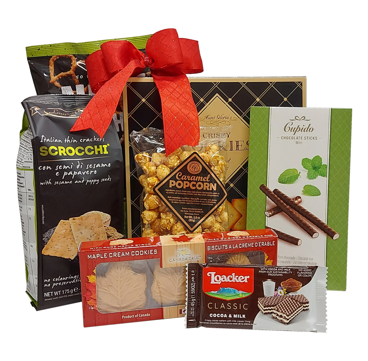 Jolly Snack Gift Basket