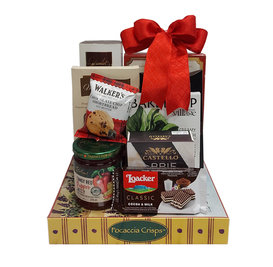 "A Gourmet Holiday" Gift Basket