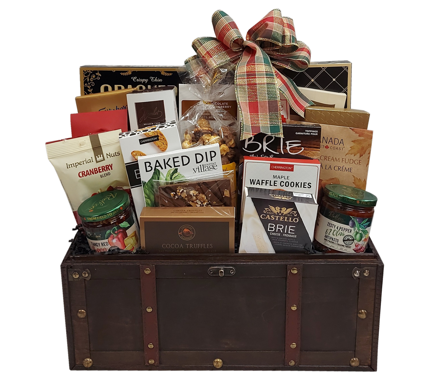 Holiday Gourmet Trunk Gift Basket