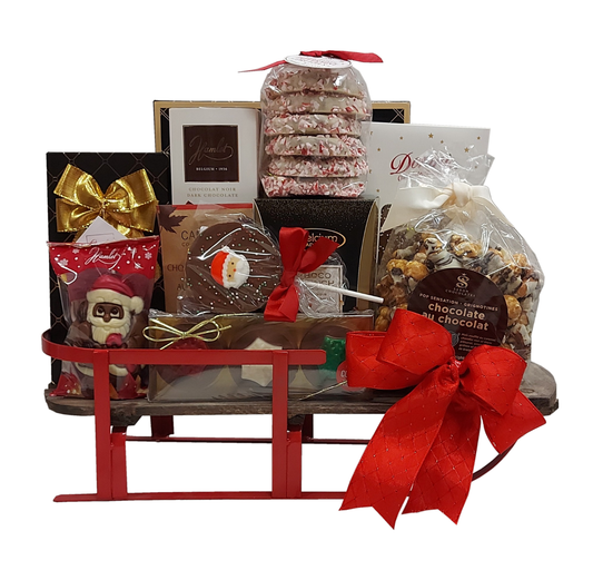 Sleigh All Day Christmas Gift Basket