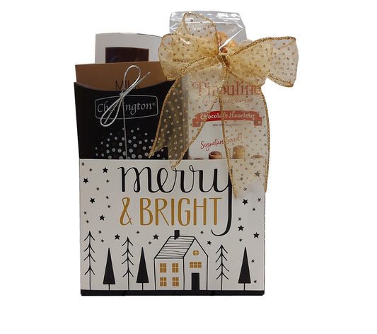 Merry  & Bright Gift Basket