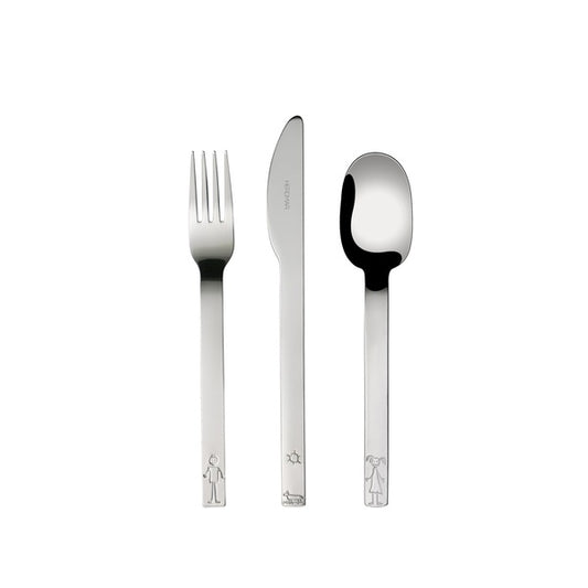 HERDMAR Children 3pc Stainless Steel Flatware