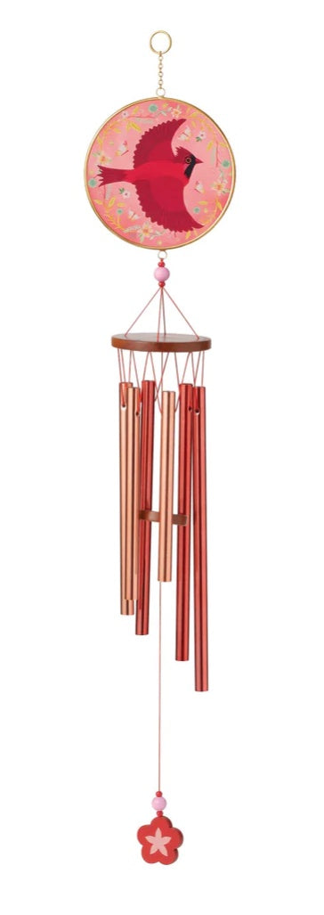 Cardinals Song Windchime