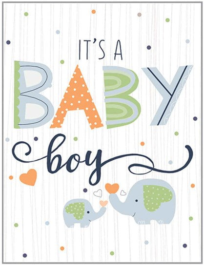 "It's a Baby Boy" Card