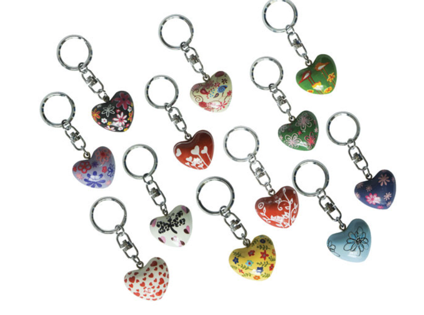 Harmony Heart Keychain