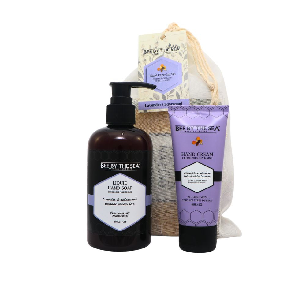 Bee By The Sea Hand Care Gift Set – Lavender Cedarwood