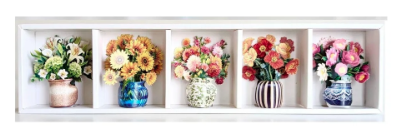 FreshCut Paper Garden Faves Mini Magnets Set of 5