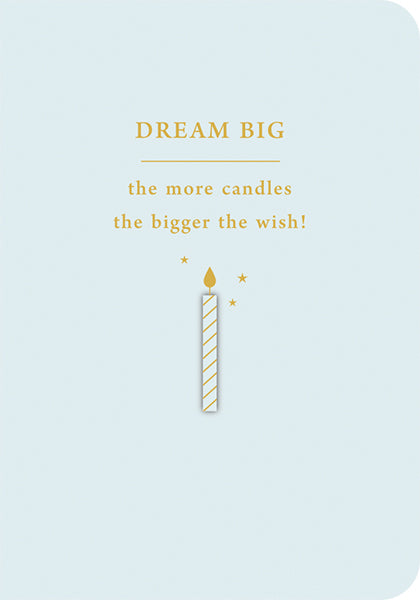 Dream Big Birthday Card