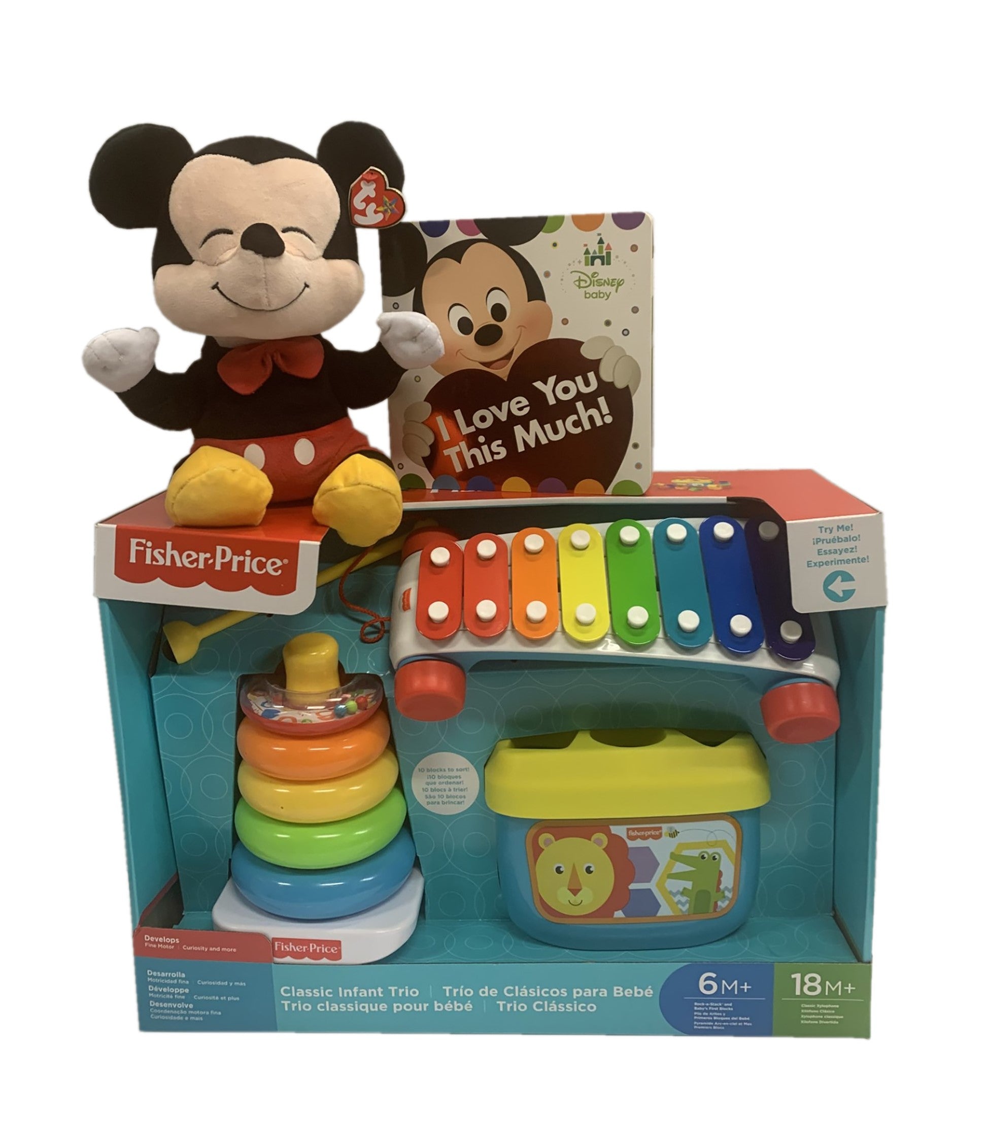 Fisher price classic infant trio set on sale