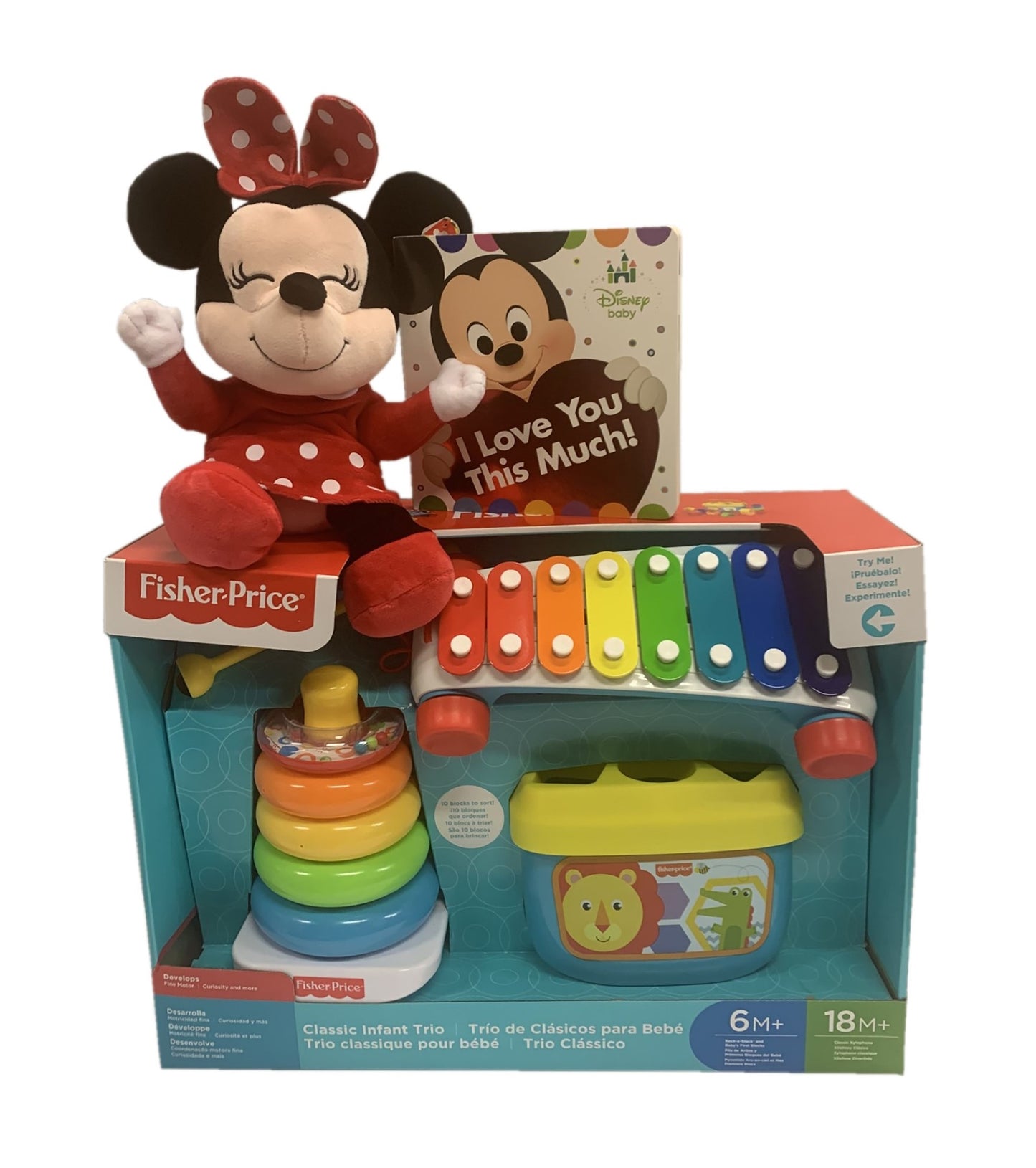 Classic Infant trio Gift Basket