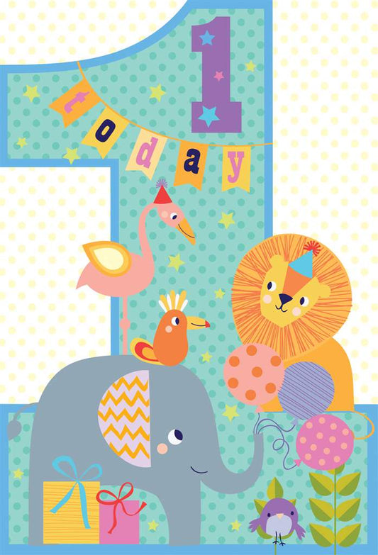 1 Today - Birthday Card