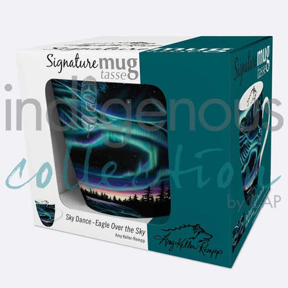 Sky Dance - Eagle Over the Sky Signature Mug