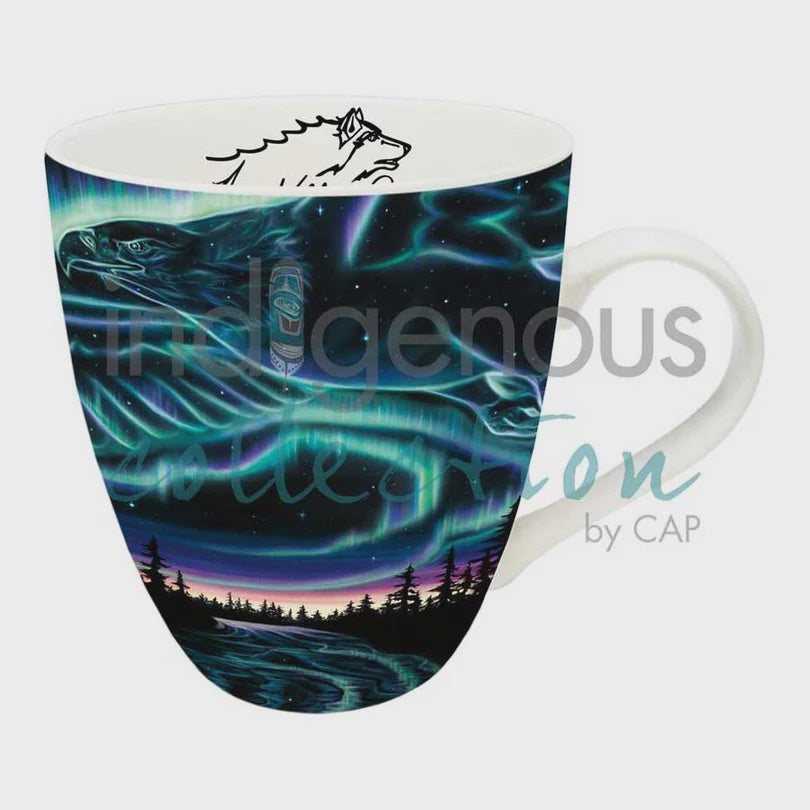 Sky Dance - Eagle Over the Sky Signature Mug