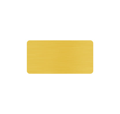 Plaque w/ Rounded Corners - 3" x 1.5" (Engraving included)