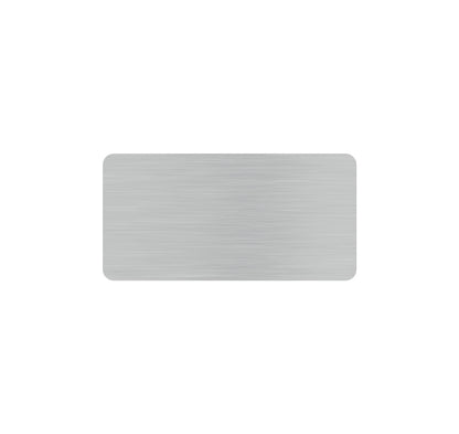 Plaque w/ Rounded Corners - 3" x 1.5" (Engraving included)