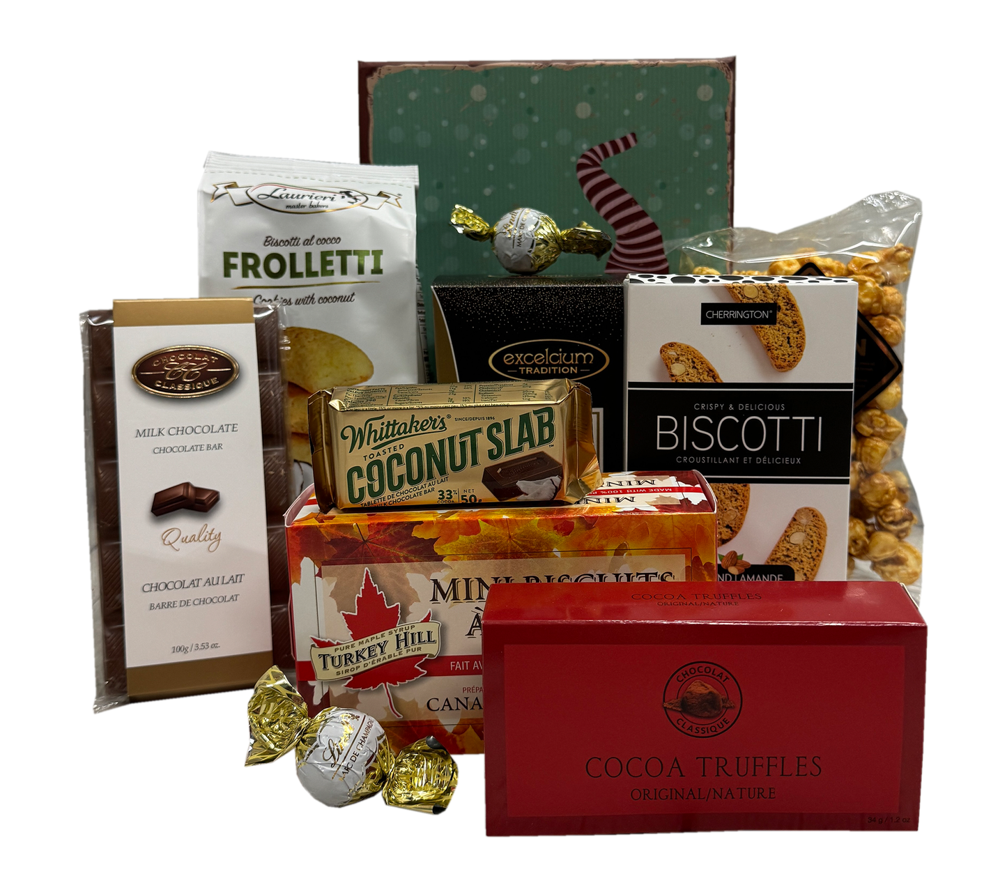 Holiday Present Gift Basket