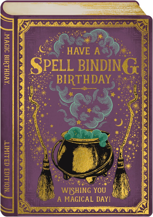 Story Book Spells Birthday Card