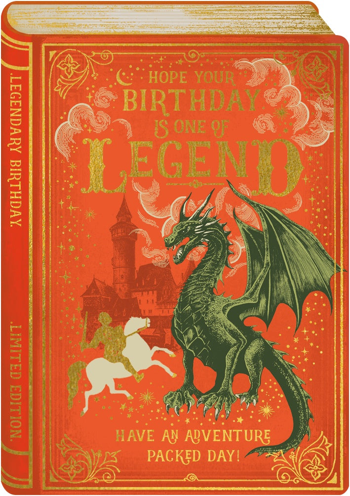 Storybook Legend Birthday Card