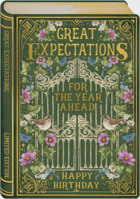 Great expectations Birthday Greeting Card