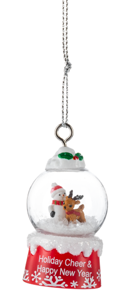 Christmas Globe Ornament - A