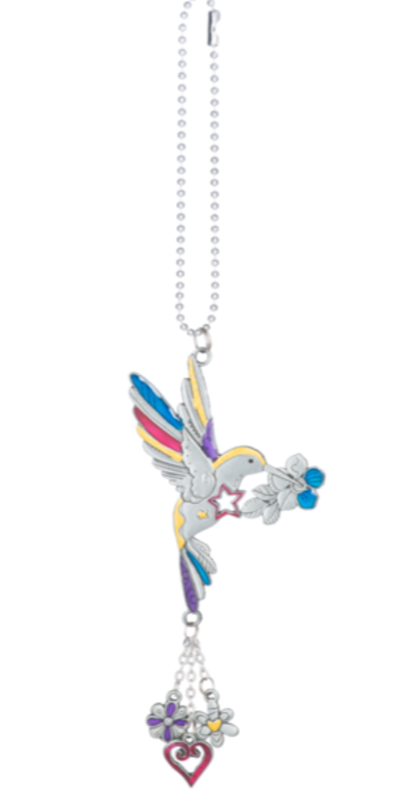 Hummingbird Car Charm