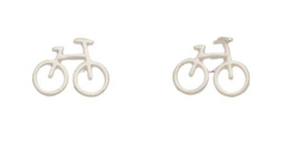 Earring Studs Bicycle