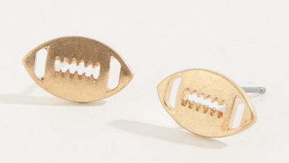 Football Stud Earrings