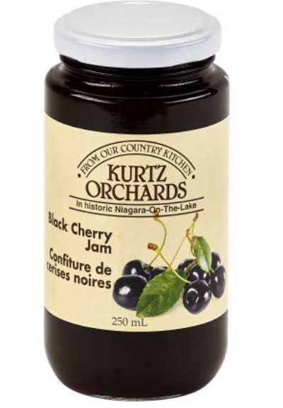 Kurtz Orchards Black Cherry Jam