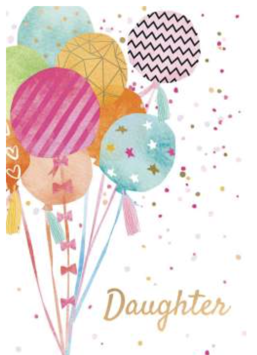 Daughter Birthday Card