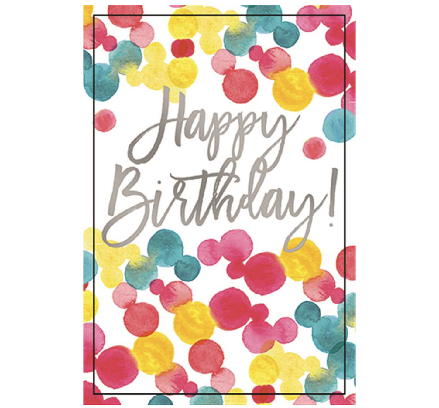 "All Things Happy" Birthday Card