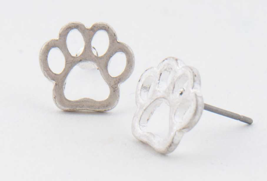 Earring Paw Print Studs