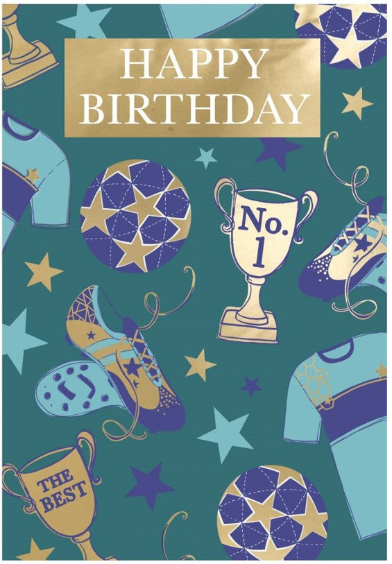 Soccer Birthday Card