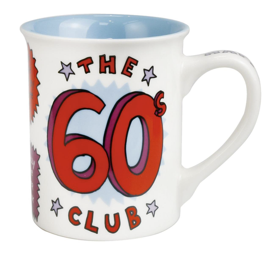 60th Birthday Club Mug Gift