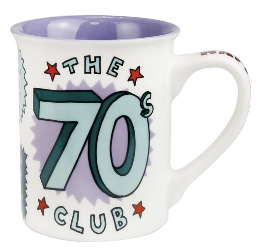 70th Birthday Club Mug Gift