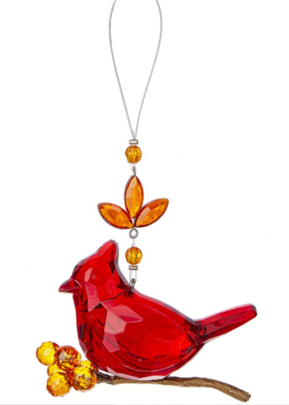 Autumn Cardinal Ornament