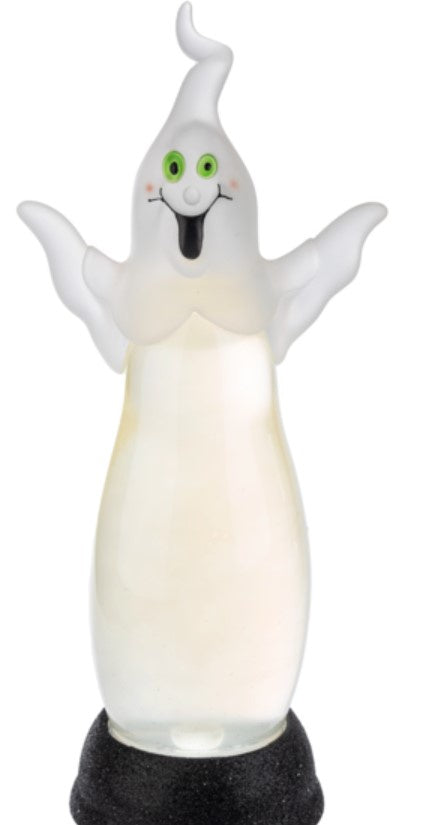 LED Light Up Ghost Shimmer Figurine