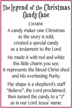 The Legend of the Christmas Candy Cane Charm