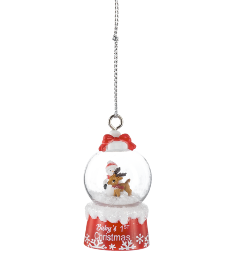 Christmas Globe Ornament - Family Members