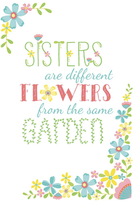 Happy Birthday Sister Card