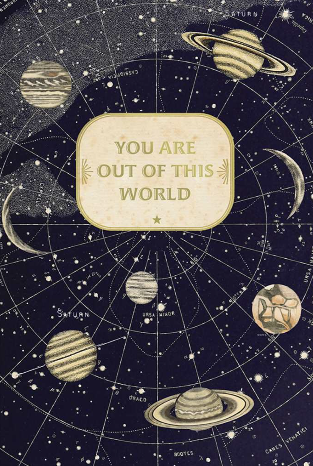 Out of this World Birthday Card