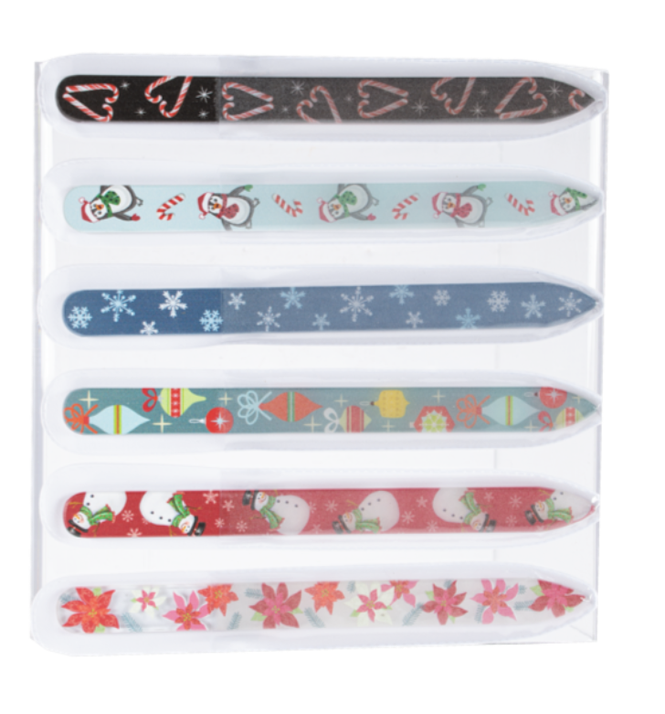 Christmas Glass Nail File