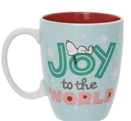 Joy To the World Snoopy Mug