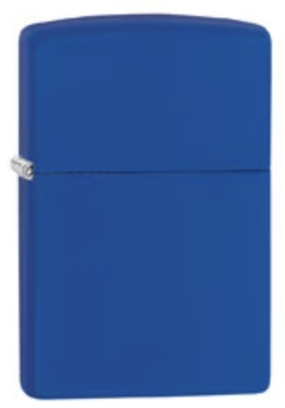 Royal Blue Matte Zippo