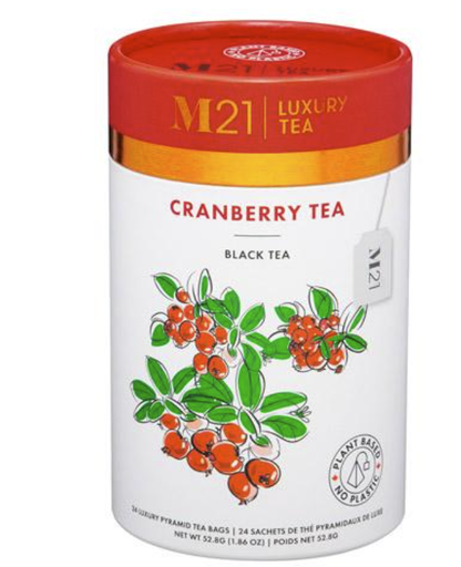 M21 Luxury Cranberry Tea-24 Teabags