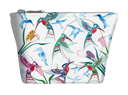 Garden of Hummingbirds Coin Purse