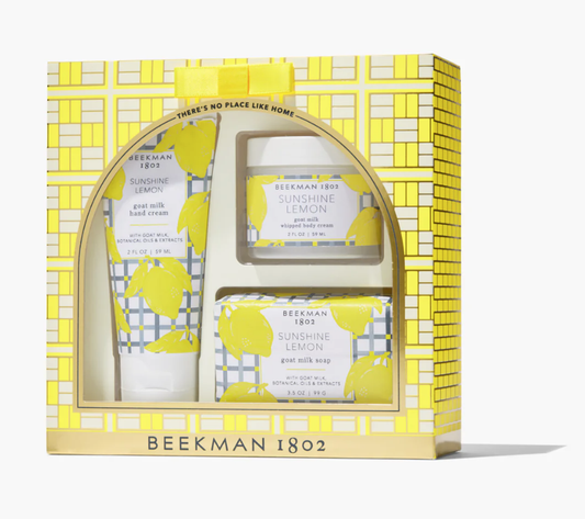 Sunshine Lemon Bodycare Gift Set