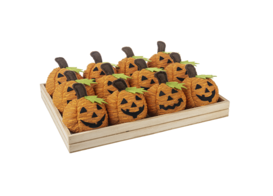 Jack-O-Lantern Light Up Decor in Crate